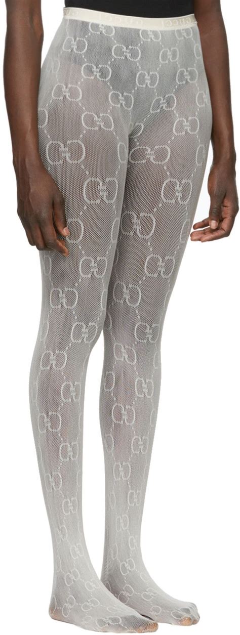 white gucci nylons|Gucci tights for women.